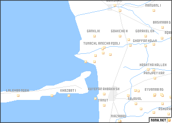 map of Şeydgāh-e Khvājeh Nafas